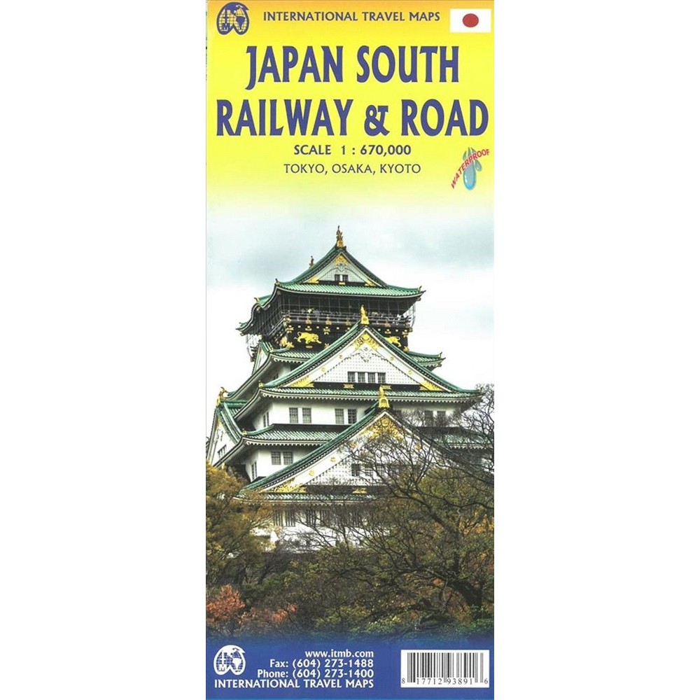 Järnvägskarta Japan Södra ITM